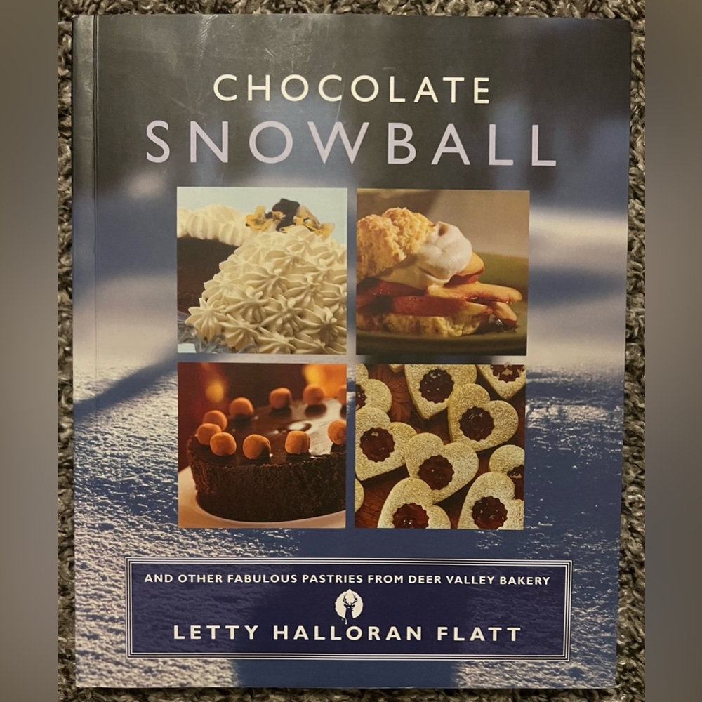 Chocolate Snowball and other fabulous pastries from Deer Valley Bakery Cookbook